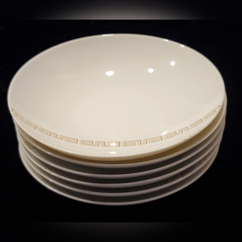 Set of 6 Sango Japan Fine China 'Apollo' - Fruit/Dessert/Sauce Saucers - Picture 4 of 8